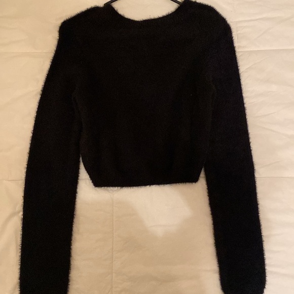 H&M fuzzy cardigan sweater - Picture 3 of 3
